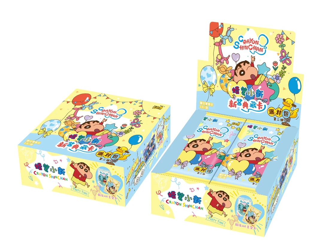 米老虎叠叠【卡游 蜡笔小新-新酱典藏卡-派对包第二弹】
