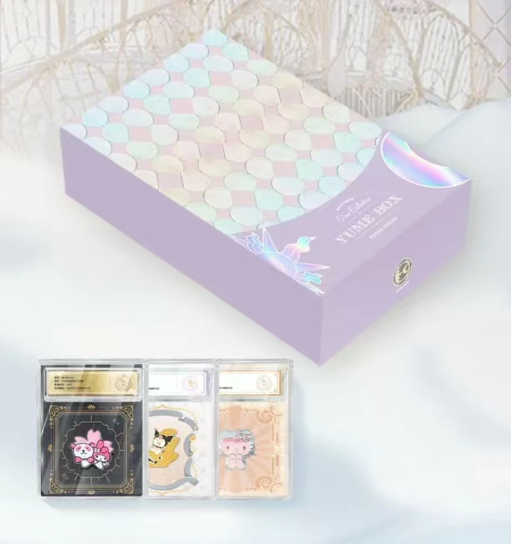 米老虎拆盒 YUMEBOX三丽鸥1980-2024年度评级徽章