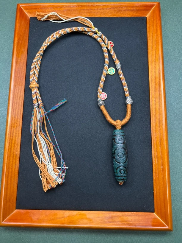 藏式青稞贡10y项链吊坠