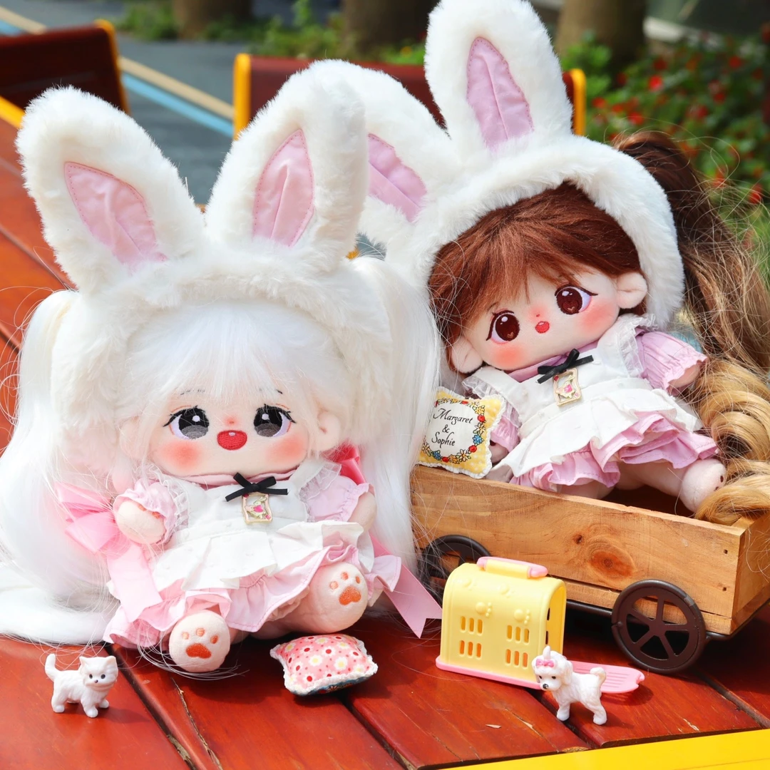 娃衣爱丽丝现货20cm无属性棉花娃娃衣服原创裙装手作着替猫屿物语