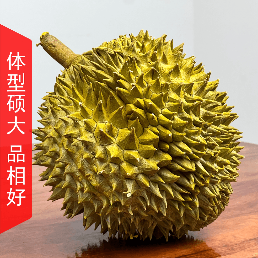 【3-3.5斤】榴莲 金枕榴莲 泰国A级优质饱满绵密新鲜整个皮薄肉厚