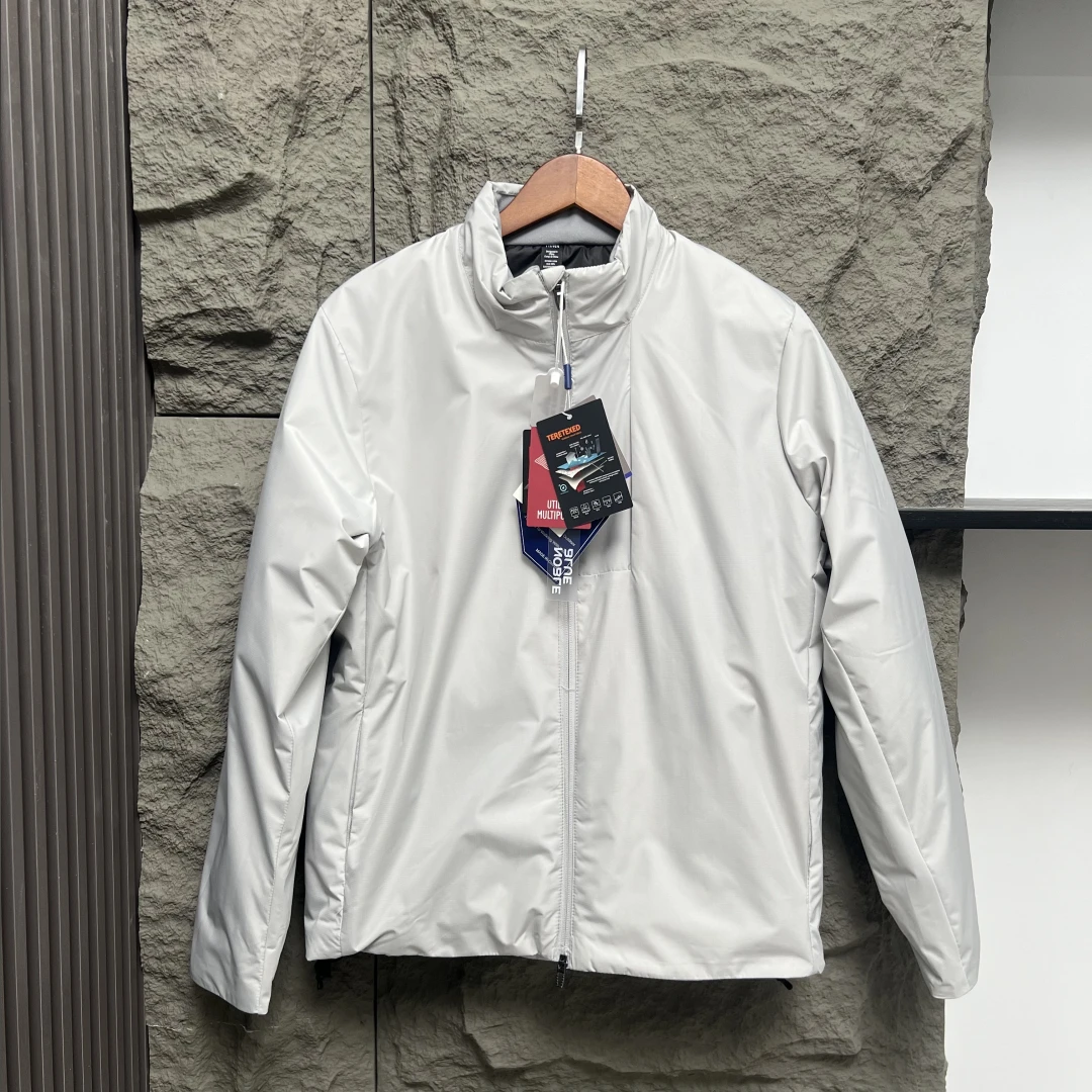 秋冬情侣通勤款 户外防风保暖休闲男士立领棉服外套时尚23166