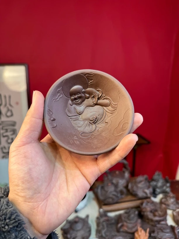宜兴紫砂主人杯，新粉福利