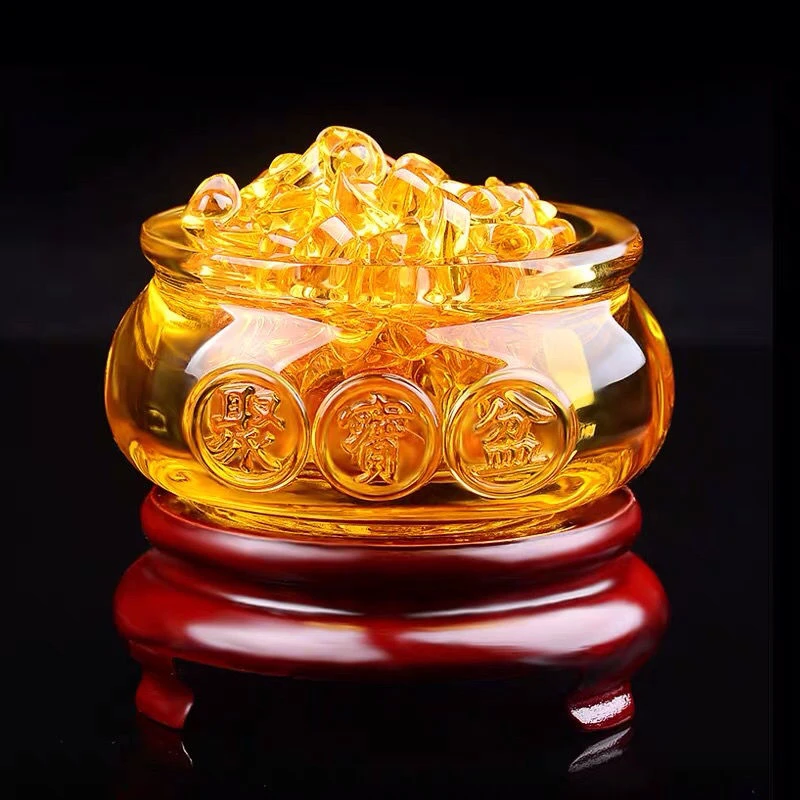 【老师推荐】聚盆办公室家居卧室玄关创意摆件