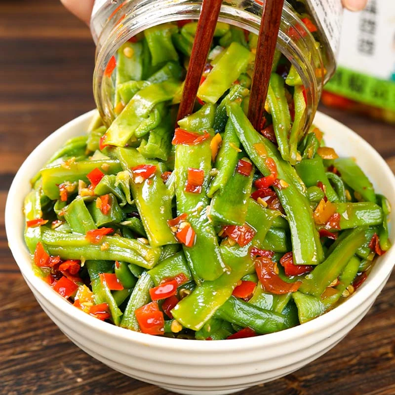 剁椒贡菜湖南香辣下饭菜开味咸菜拌饭拌面速食美食酱菜开胃爽口