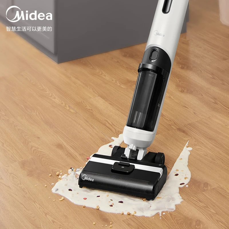 美的洗地机x8家用大吸力智能自清洁无线手持活水吸拖洗一体拖地机