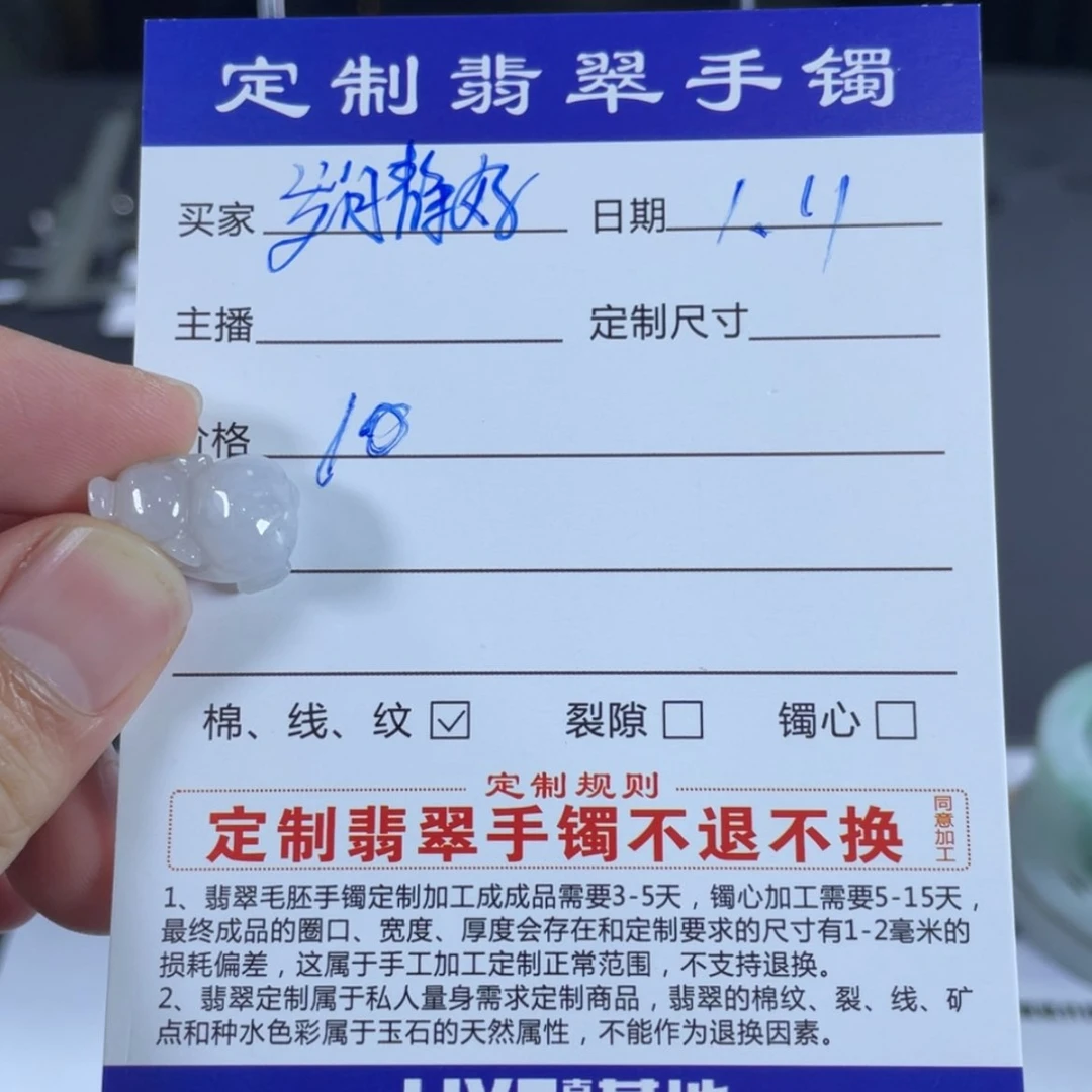 【闪购商品】翡翠颈饰未镶嵌✨****✨