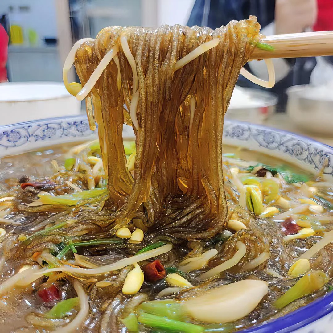 正宗邳州刘井农家纯红薯粉丝 (细粉条) 3斤/5斤装 包邮