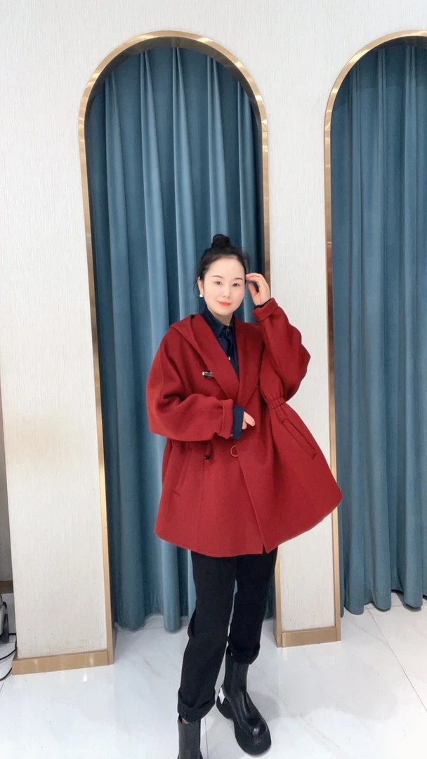 (聚源老郭说穿搭)金2024时尚羊绒大衣