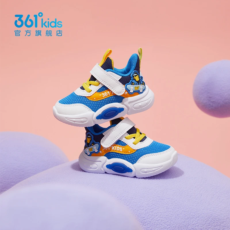 361°童鞋男童幼童鞋2024秋季新款轻便宝宝鞋子防滑网面N72335904
