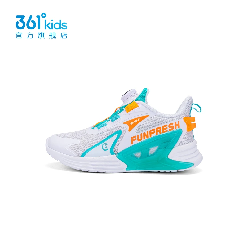 【特惠】361度儿童运动鞋23年夏季新款旋钮跑鞋大童透气鞋子跑步鞋