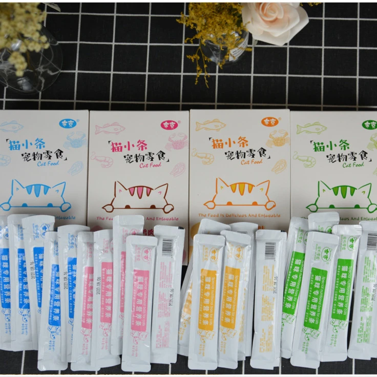 布克布克猫条猫零食营养条成幼猫营养增肥发腮零食猫条批发100条