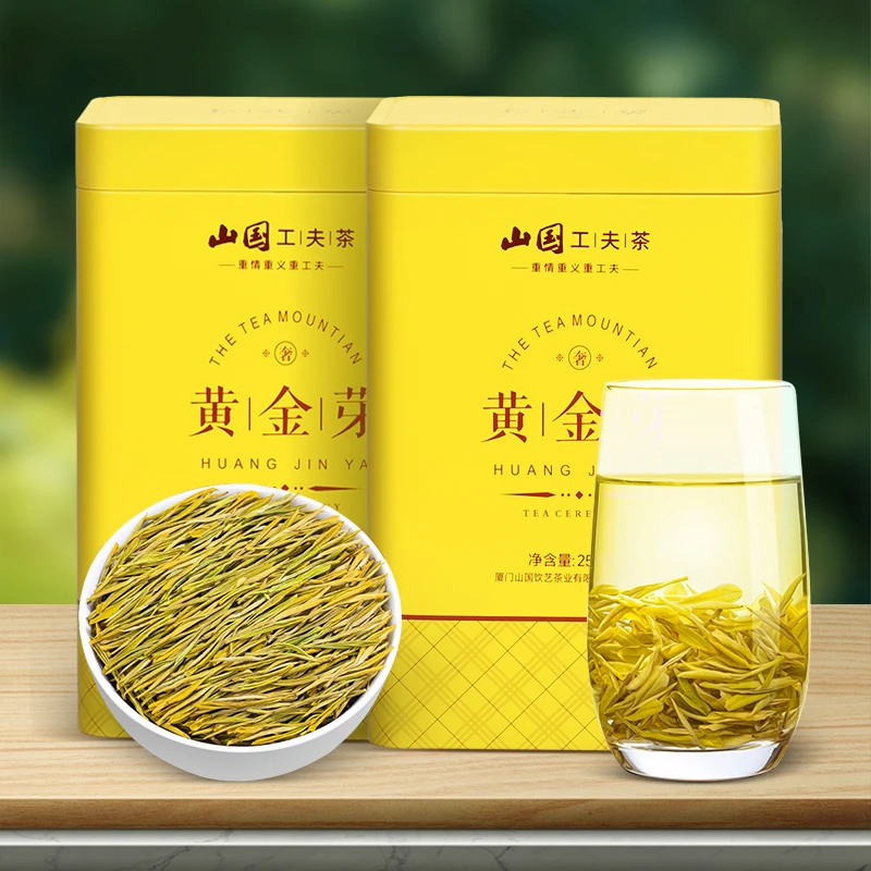 【2罐1斤】2023新茶安吉优选头春黄金芽，原产地采摘好茶品鉴珍品