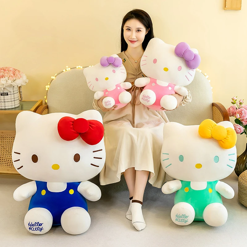 hellokitty公仔凯蒂猫咪女孩哈喽kt猫玩偶布娃娃生日礼物毛绒玩具