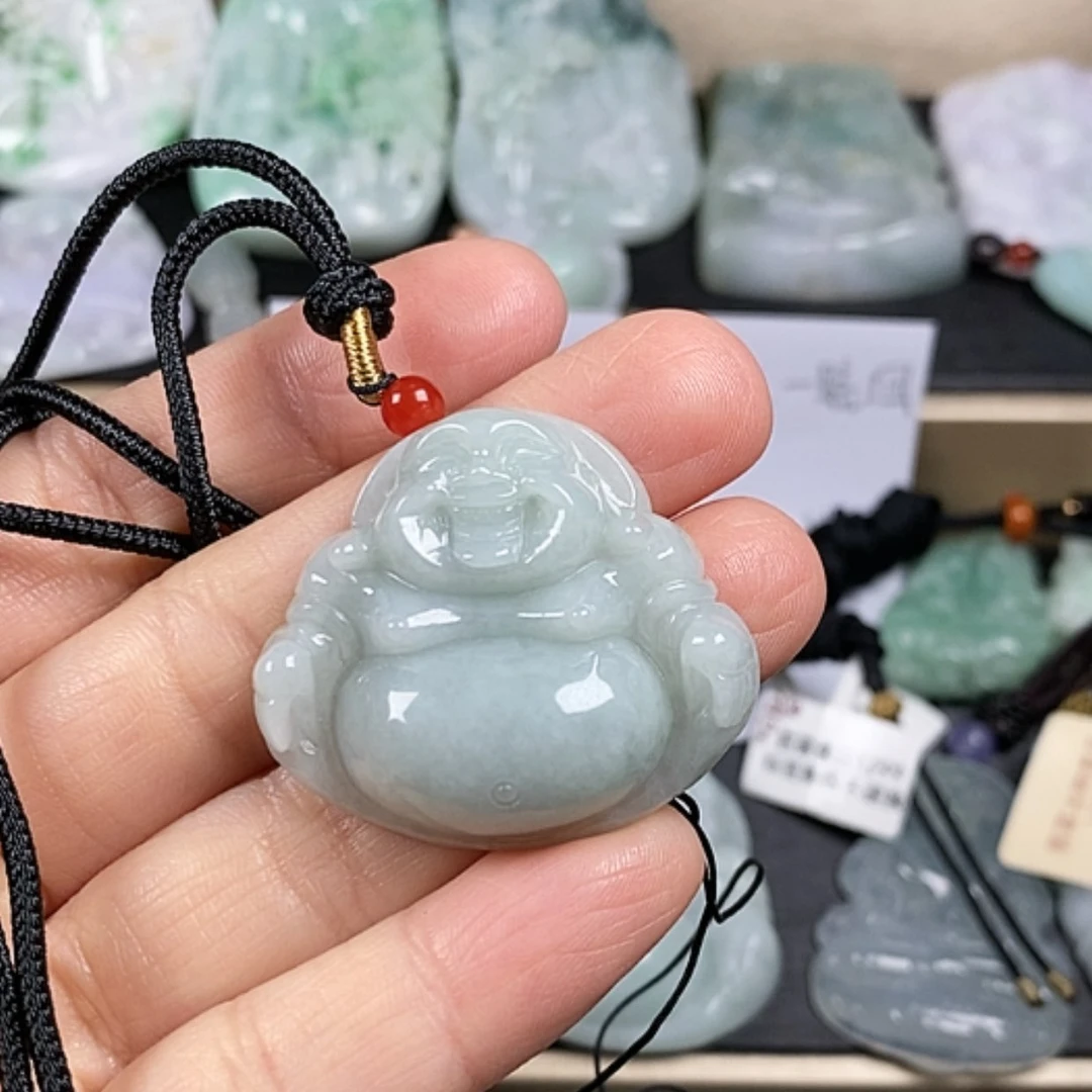 【闪购商品】翡翠颈饰未镶嵌博**阮
