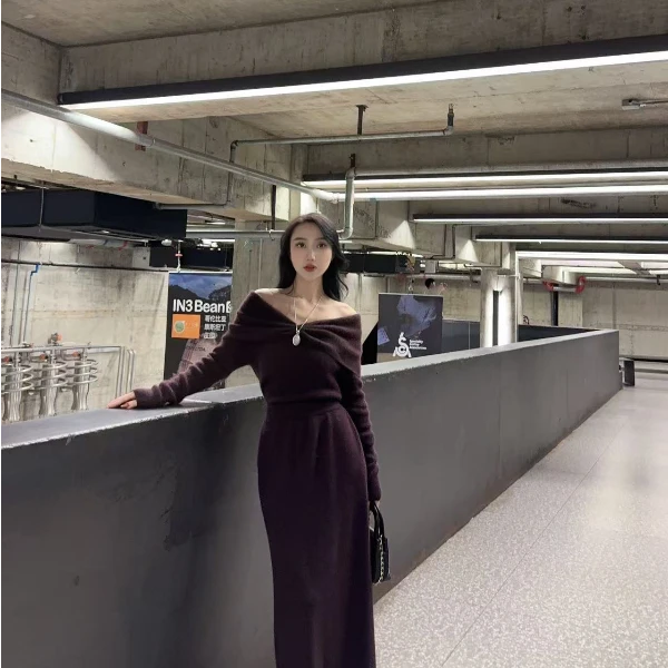 Gxy2024（小浣熊）绒女士羊毛衫时尚外套休闲圆领秋冬套头