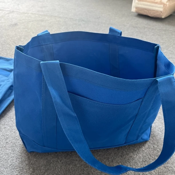 《辉岳》蓝色牛津布袋子约45*30发一个（微瑕）