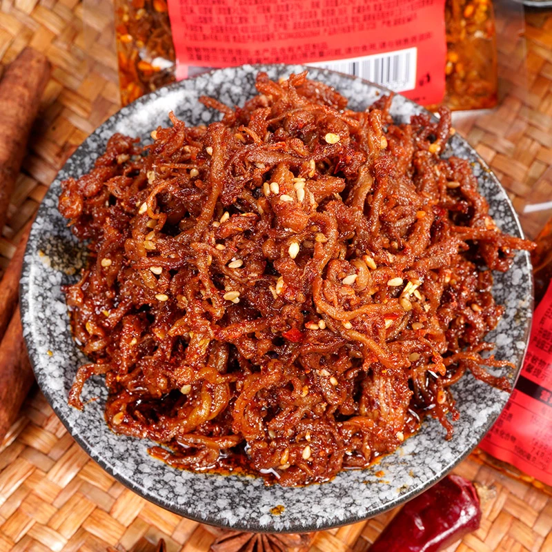 卤味觉醒灯影肉丝麻辣肉丝办公室休闲追剧零食特产小吃开袋即食