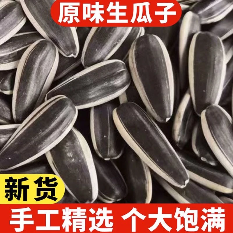 生瓜子葵瓜子【今年新货】生葵瓜子500g袋装葵花籽瓜子年货