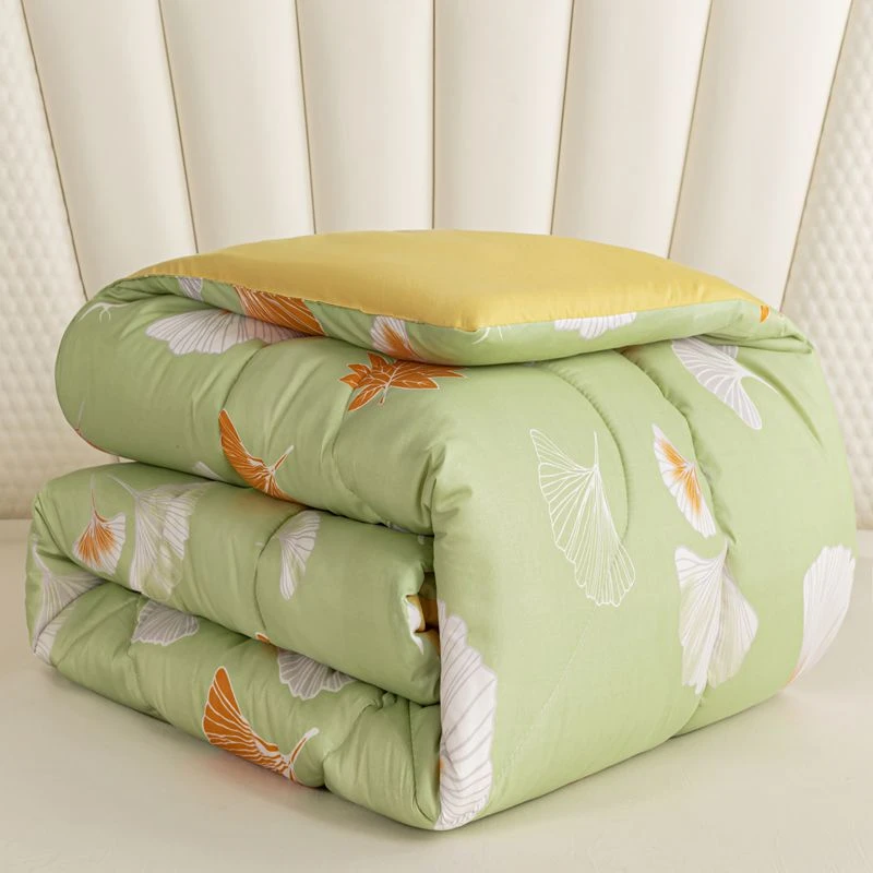 A类母婴级保暖大豆被印花加厚冬被学生宿舍铺床褥子被子