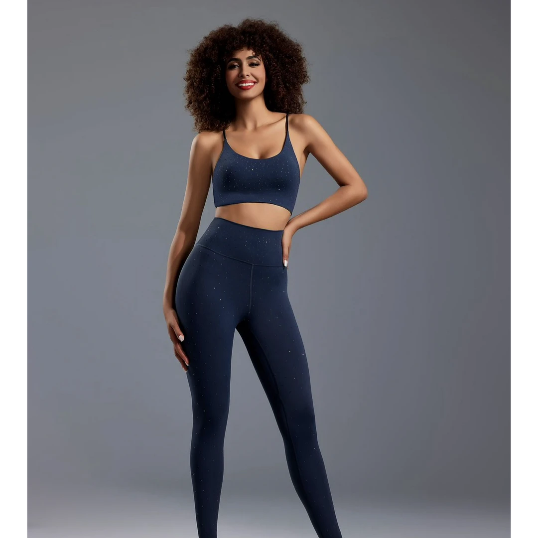 SEMRA/瑟穆菈连体紧身衣时尚修身显瘦欧美遮肚施华洛世奇吊带款