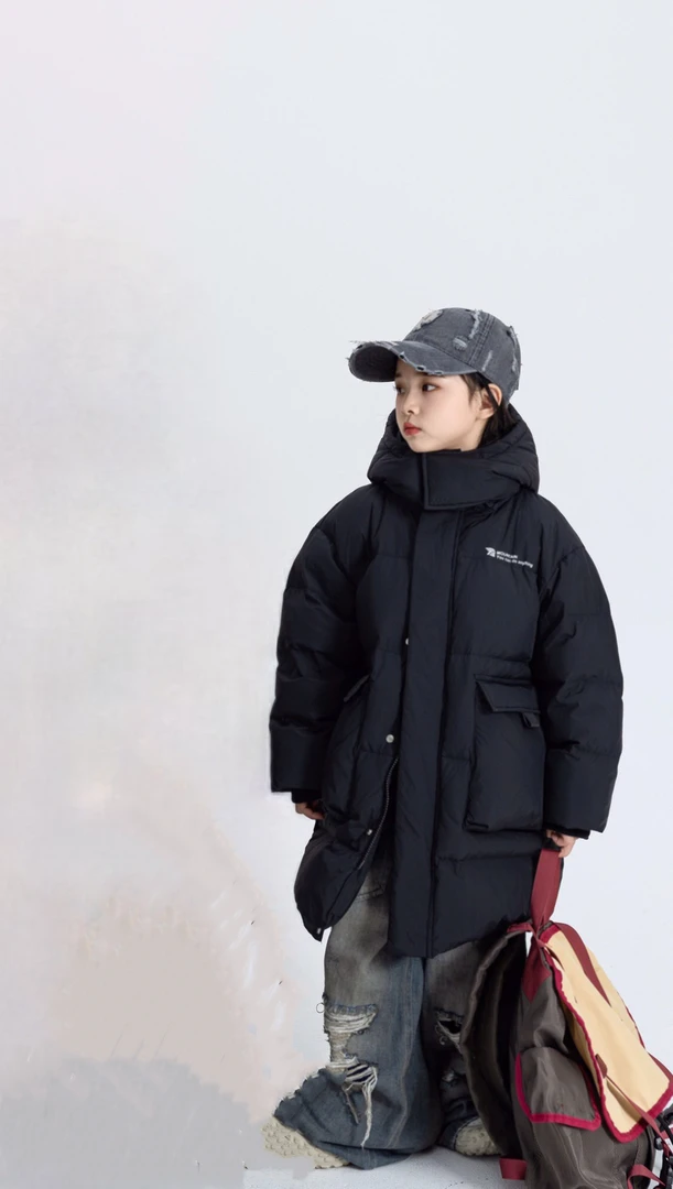 儿童中长款加厚羽绒服59197