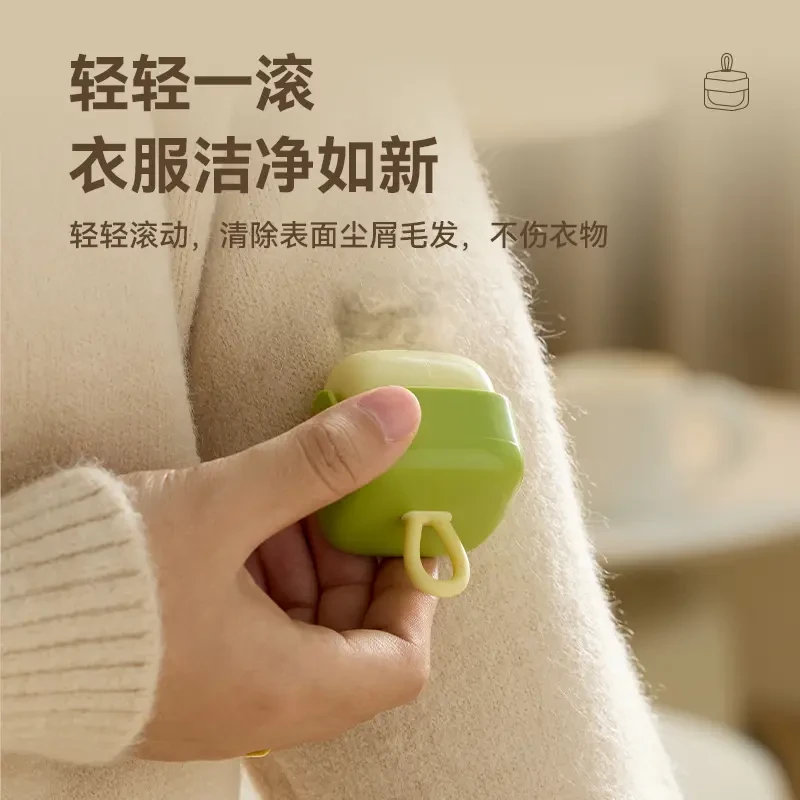 可水洗创意粘毛器新款多功能清洁除毛球便携家用不伤衣滚筒式可爱