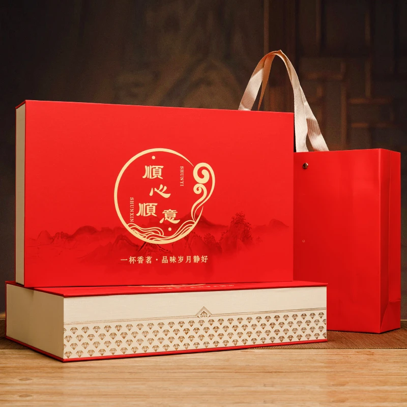 大红袍新茶礼盒装 高山岩茶果香耐泡浓香型小包装茶叶