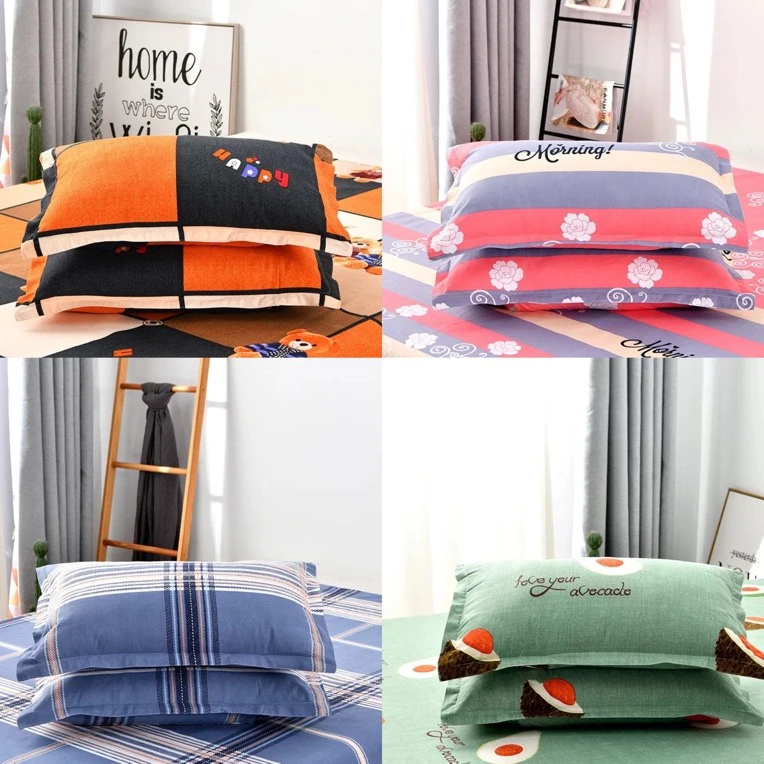 枕头套48*74cm内径信封式花色自选