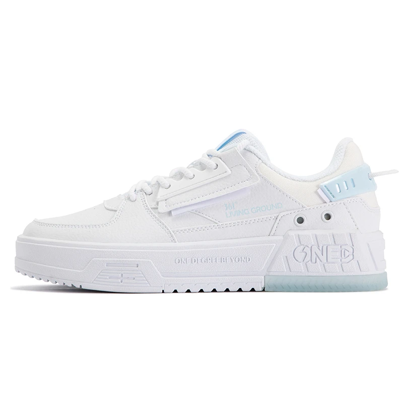 361°女鞋运动鞋2023年春季低帮板鞋时尚百搭防滑小白鞋682316612