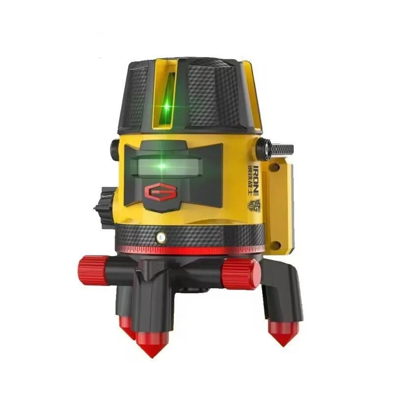 钢铁战士水平仪超长待机2线5线红绿激光水平仪户外室外自动调平