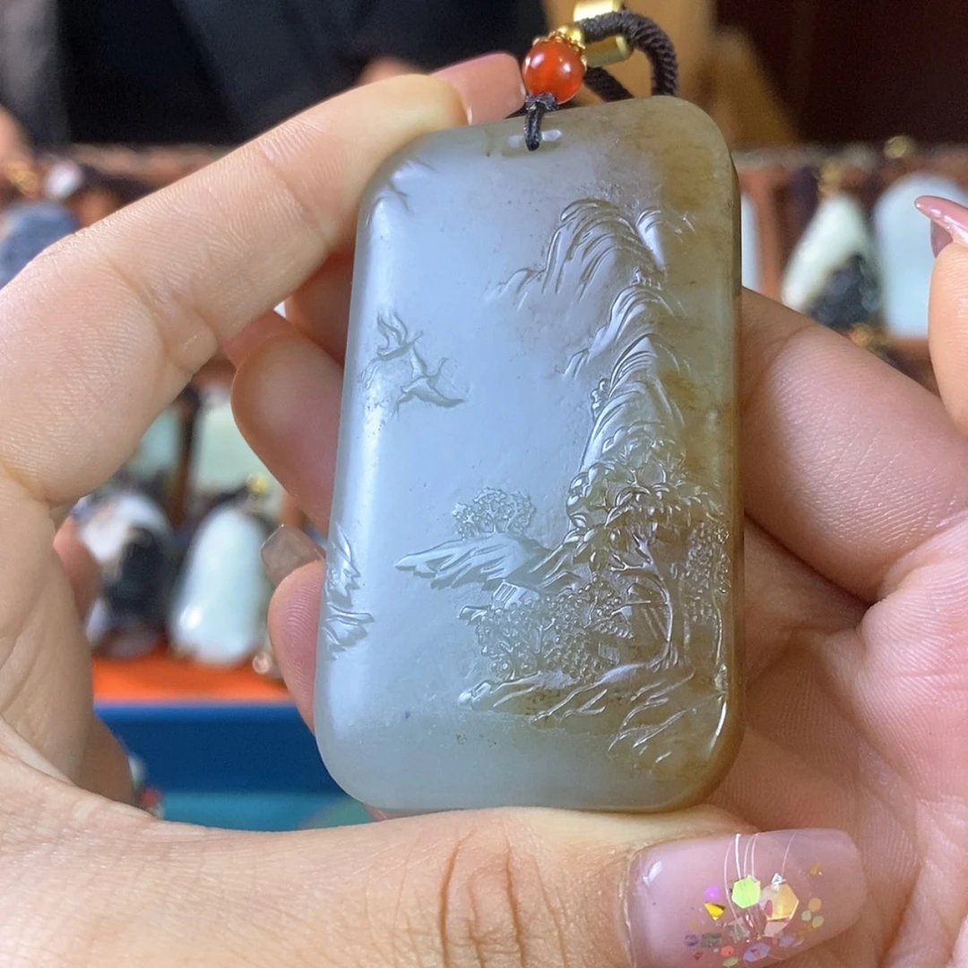 【闪购商品】和田玉吊坠未镶嵌