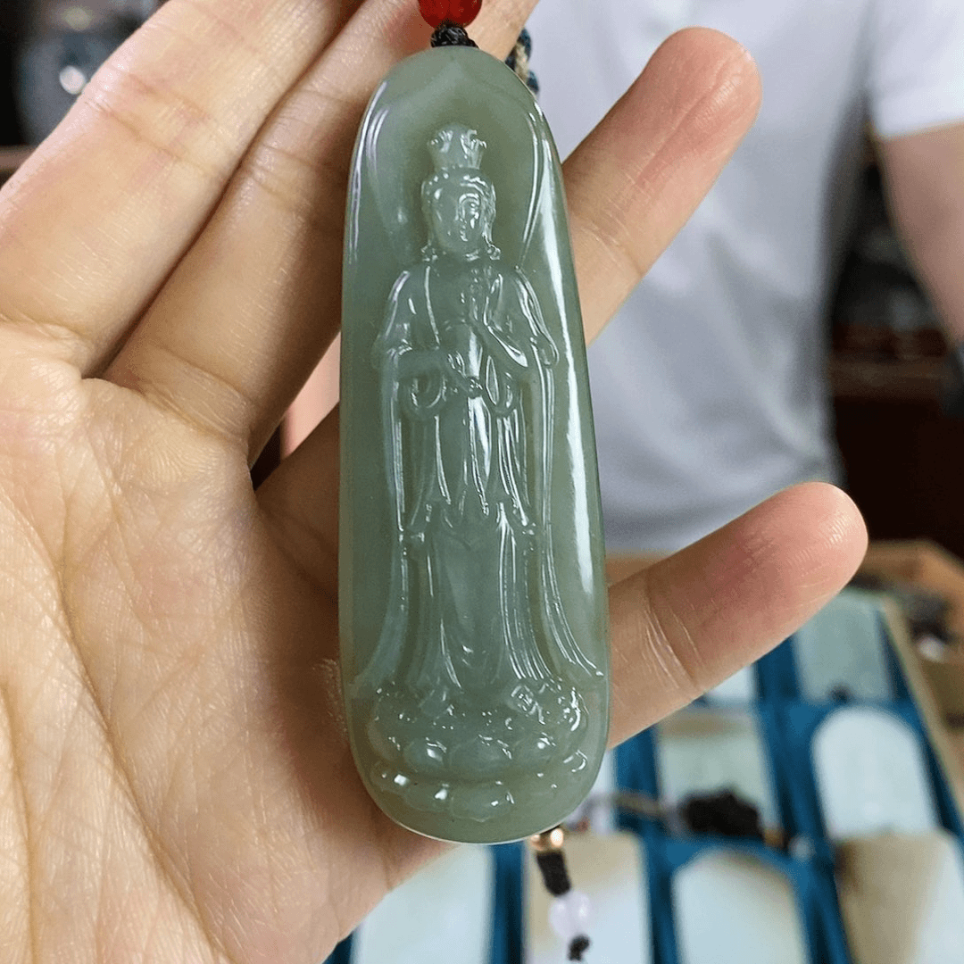 【闪购商品】和田玉吊坠双面雕刻未镶嵌