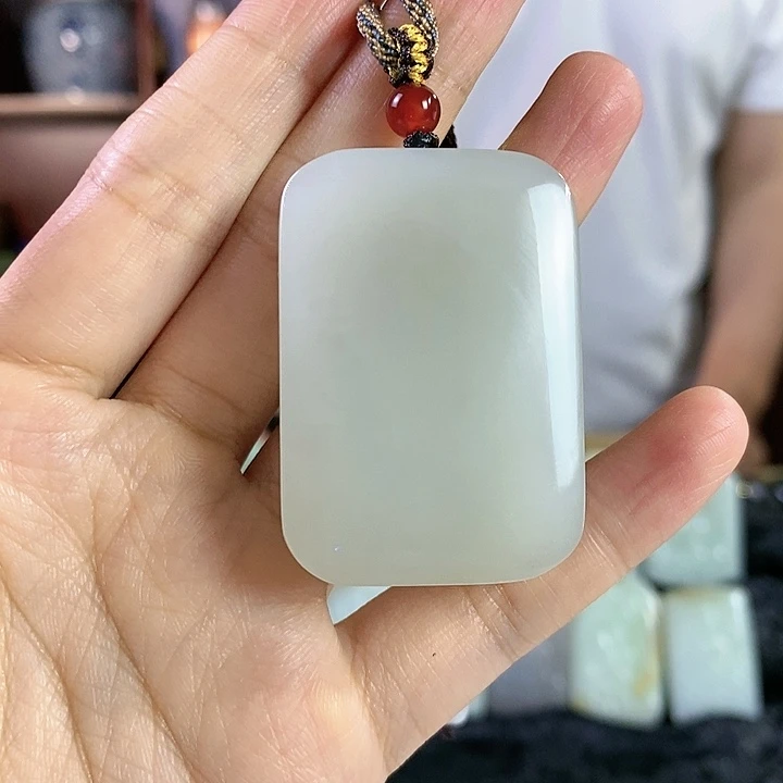 【闪购商品】和田玉吊坠双面雕刻未镶嵌