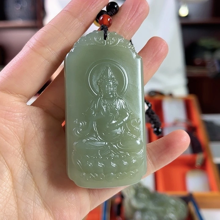 和田玉吊坠未镶嵌