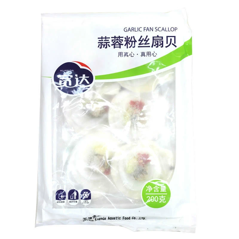 宽达蒜蓉粉丝扇贝200g