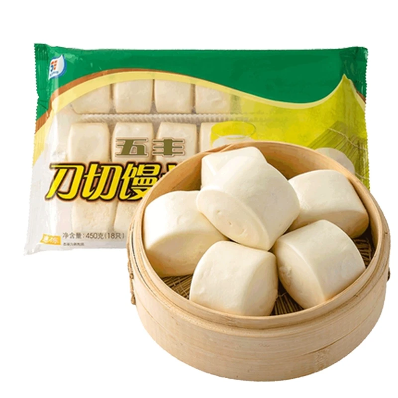 五丰刀切馒头450g