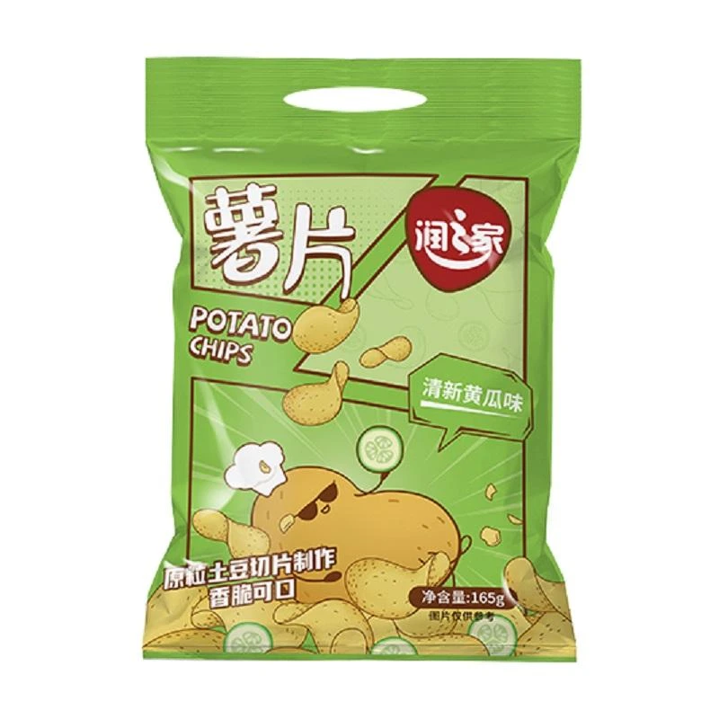 润之家鲜切薯片清新黄瓜味165g