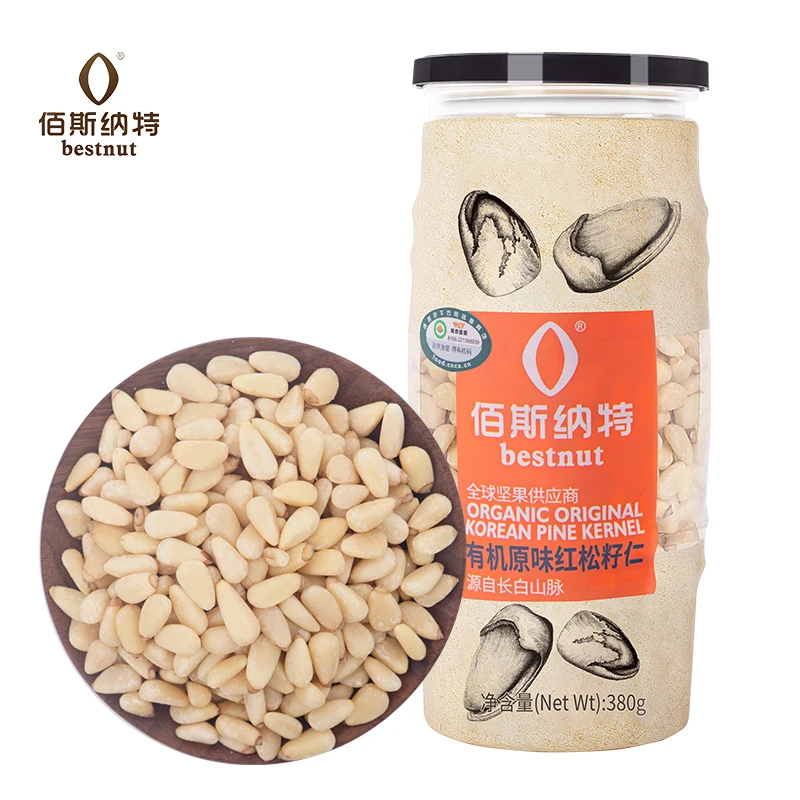 佰斯纳特有机原味红松子仁380g