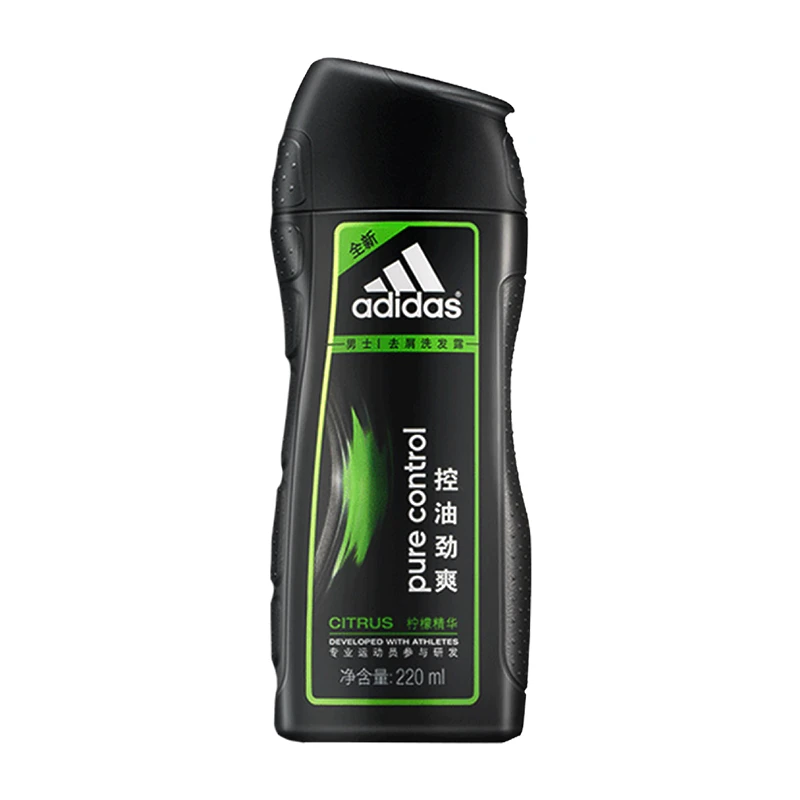 阿迪达斯adidas控油劲爽洗发水220ml持久留香护发