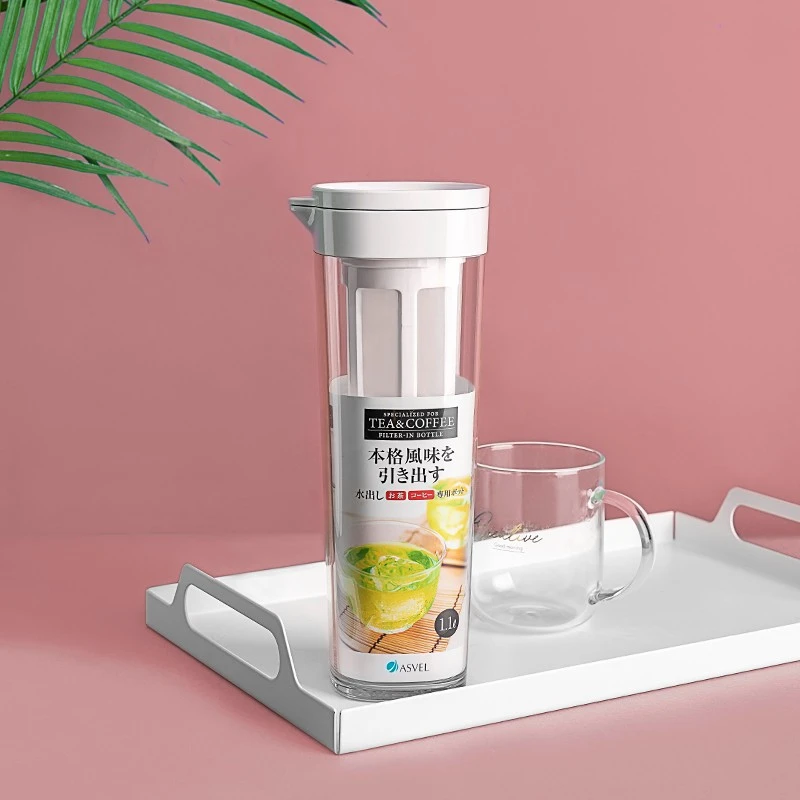 ASVEL耐高温冷水壶 咖啡冷萃壶大容量冰箱泡茶壶凉水壶