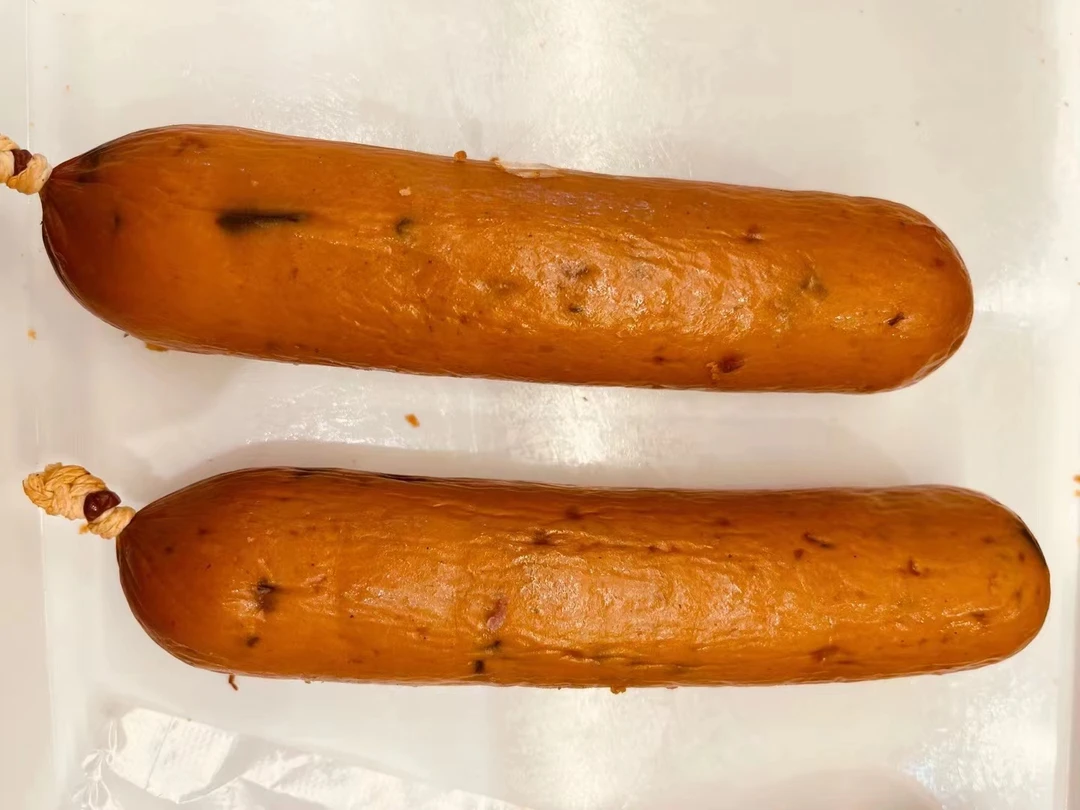 哈尔滨裕昌松花啤酒肠两根一件包邮哈尔滨直发