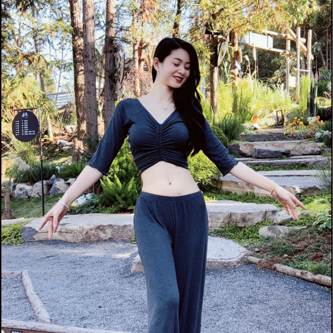 PHEONA女神的新衣高档套装肚皮舞初学者东方舞练功服T70-1显瘦