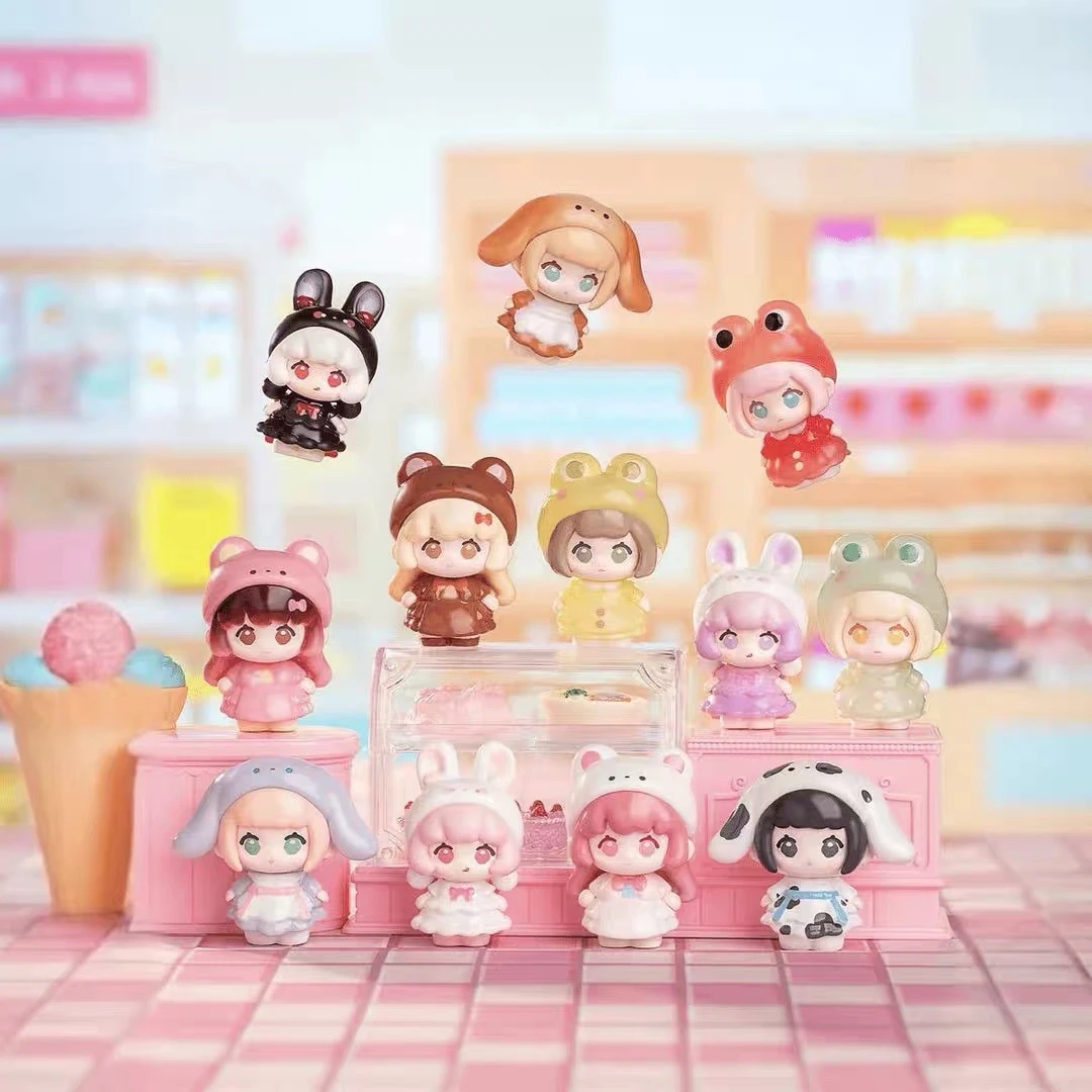【踩尾巴】萌粒盲盒手办潮流玩具