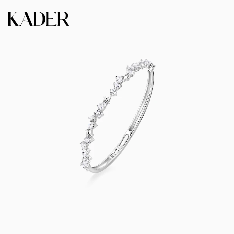 KADER/卡蒂罗 925银手链 星辰手镯开口女生925银轻奢小众精致礼物