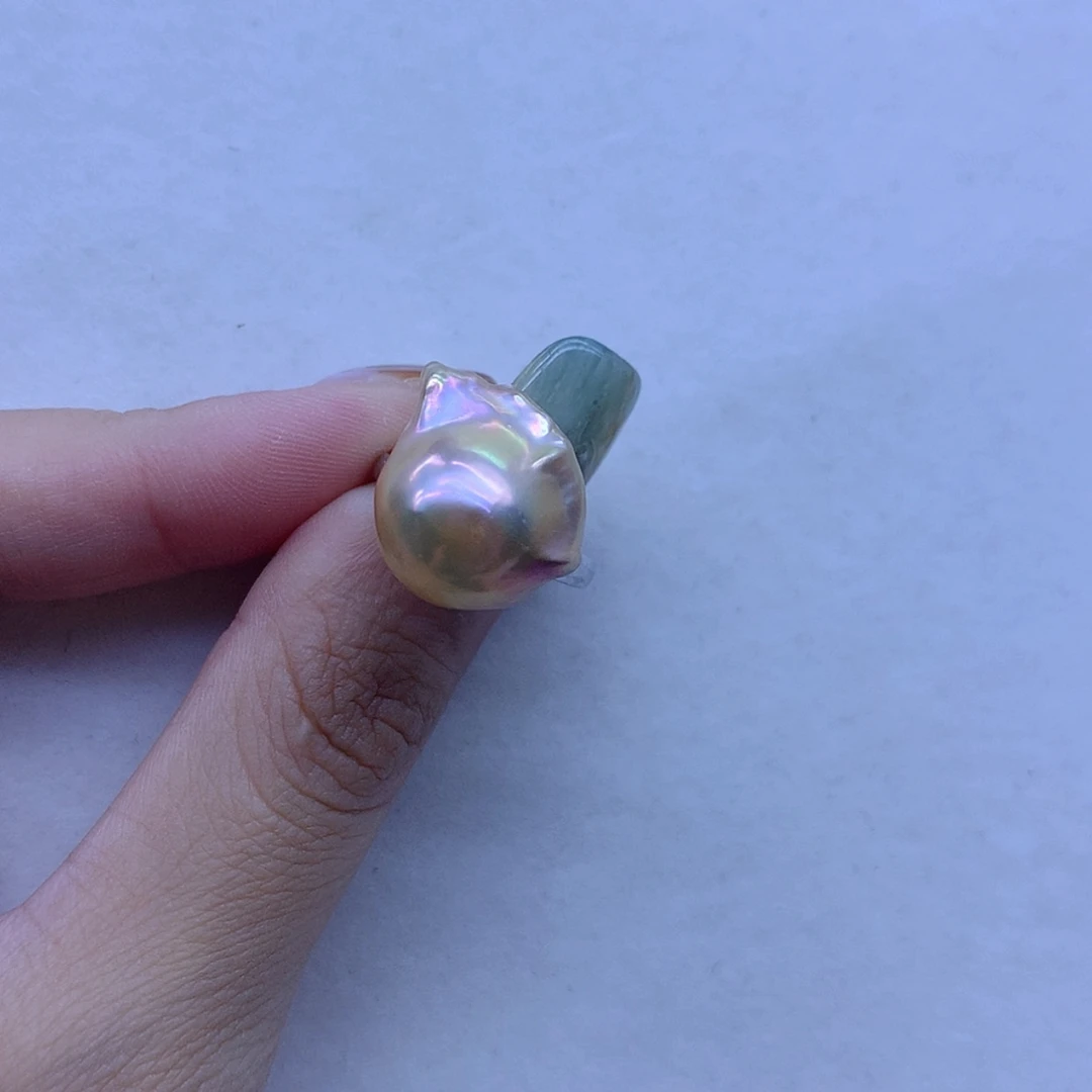 【闪购商品】淡水珍珠戒指银S925镶嵌