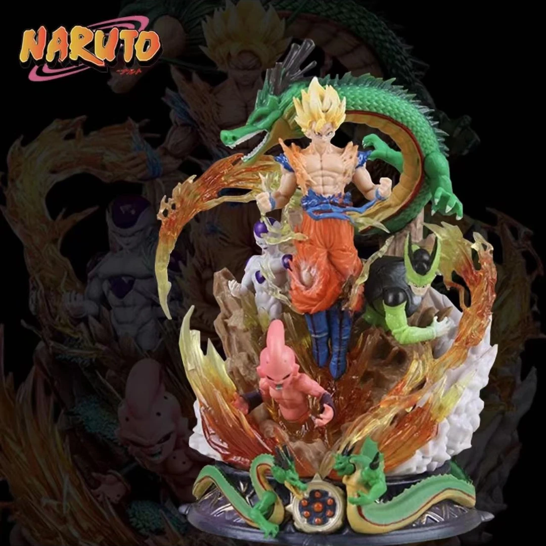 七龙珠 悟空沙鲁布欧弗利萨 周年系列 动漫手办摆件