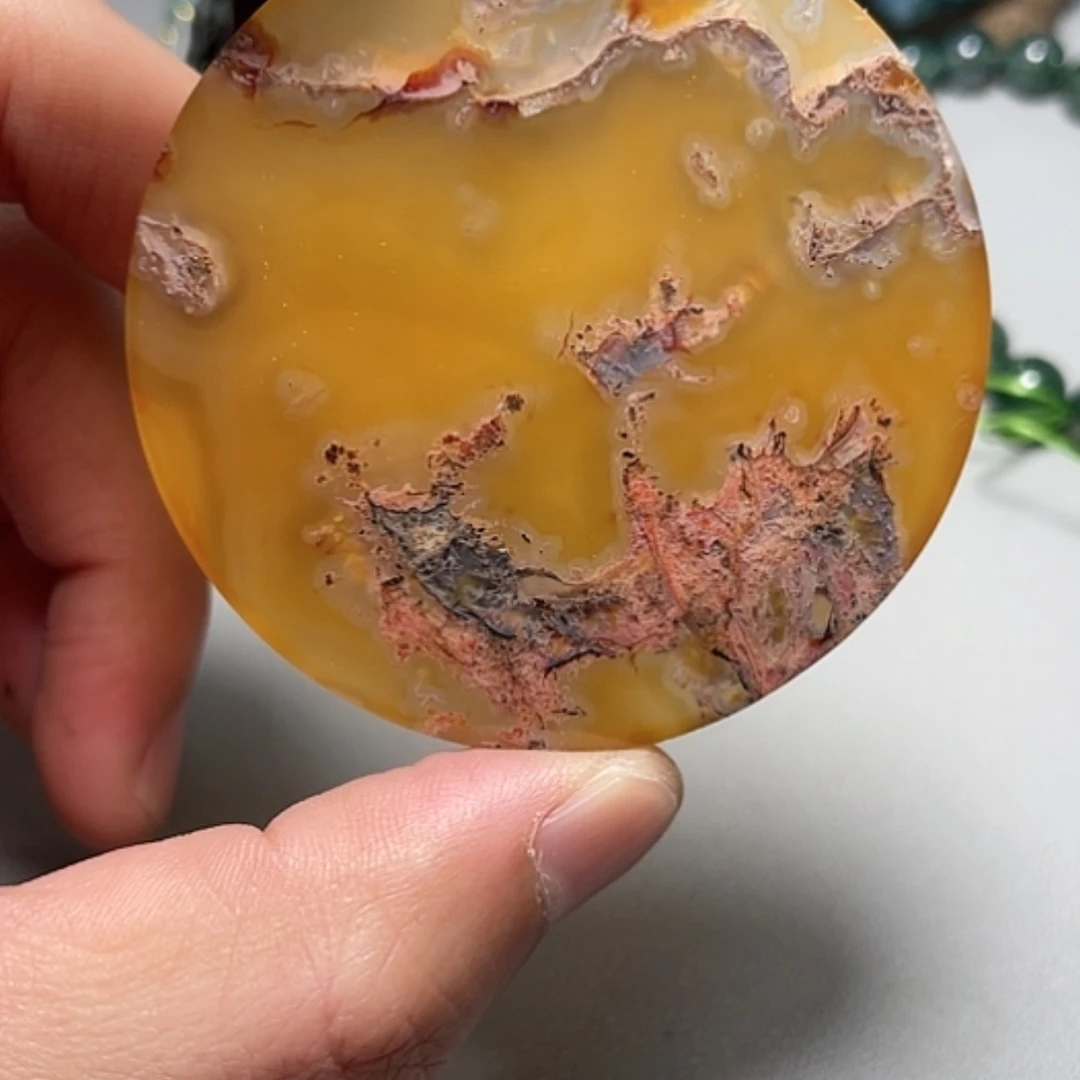 【闪购商品】玛瑙/玉髓吊坠(不含链)未镶嵌清**露
