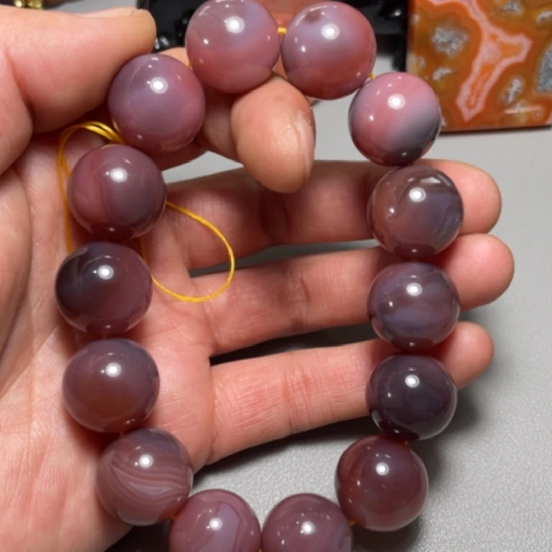 【闪购商品】玛瑙/玉髓手串未镶嵌风***伞
