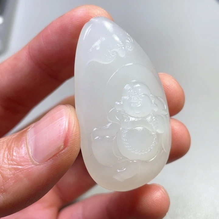 和田玉吊坠(不含链)未镶嵌用****6